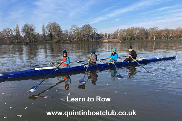 Learn to Row with Quintin Boat Club