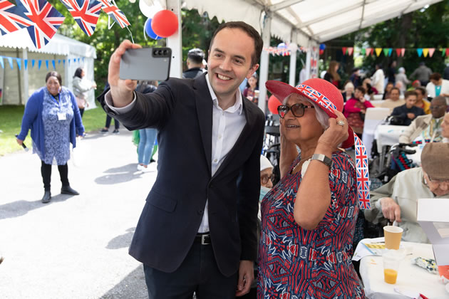 James Murray MP at the event