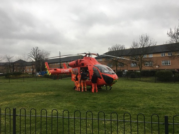 air ambulance pic Wayne Hoeftman