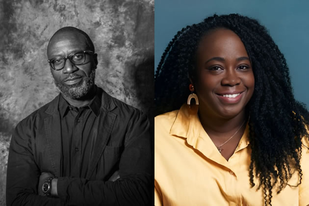 Left: George Amponsah. Right: Sarah Asante 