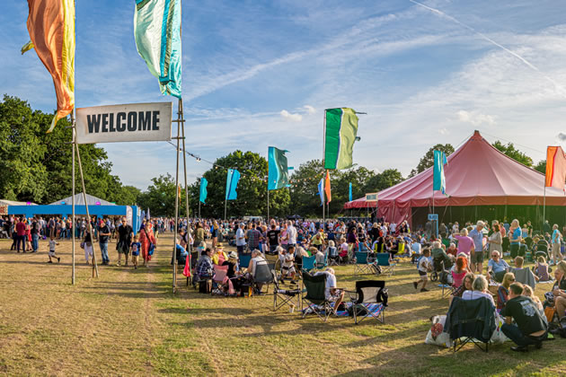 Summer Sunday Evening at the Ealing Blues Festival