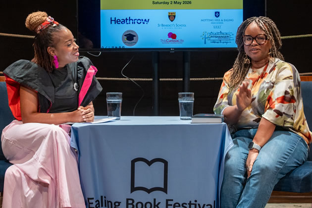 Oyinkan Braithwaite, whose debut novel has earned widespread acclaim, appeared in conversation with fellow author Abi Daré