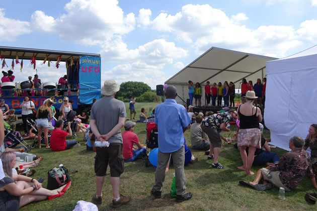 Crowds at a previous Hanwell Carnival 