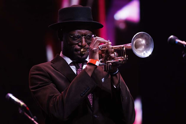 Trumpeter Mark Kavuma and his band will be performing
