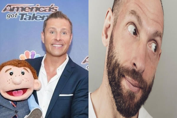 Paul Zerdin (left) and Adam Bloom (right)