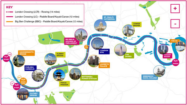 Map of Regatta London