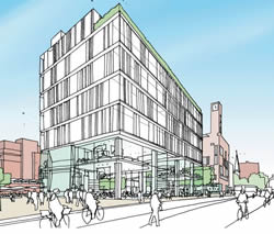 Sketch of King Street regeneration