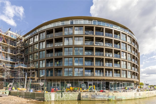 CGI of Queen's Wharf in Hammersmith