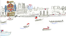 queens jubilee flotilla