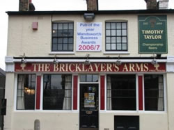 bricklayers arms putney