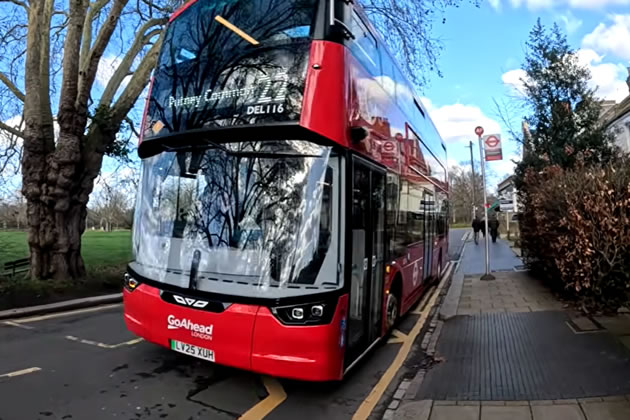 One of the new Wright Electroliner Vision Zero buses