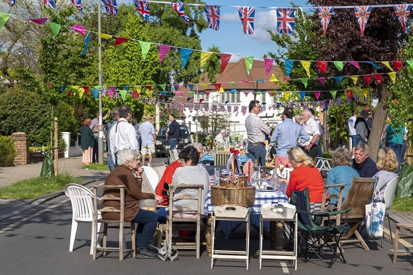 A street party in Granard Avenue 