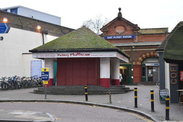 East Putney tube station 