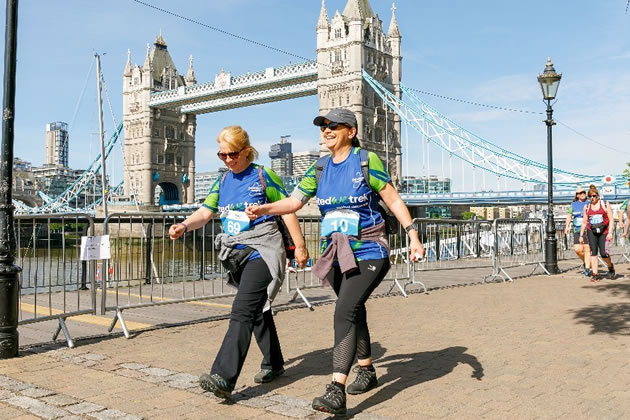 Fleur Anderson MP is in training for her 26 mile trek 