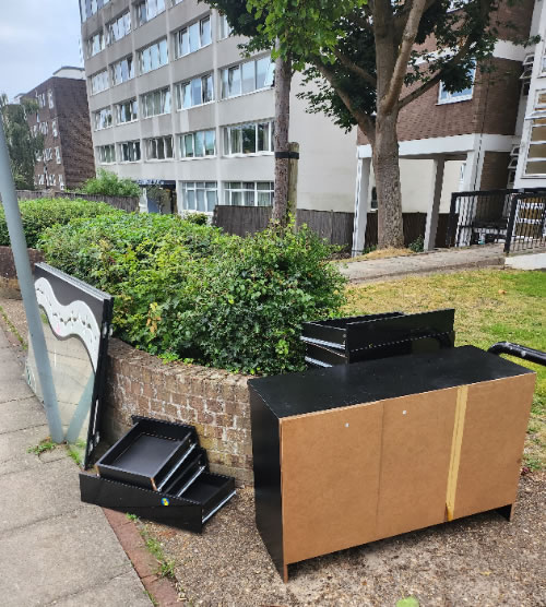 Kersfield flytipping