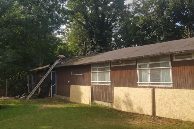 Putney Sea Scout Hut Roof is Falling Down