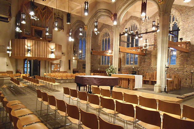 Interior of St. Mary's Church