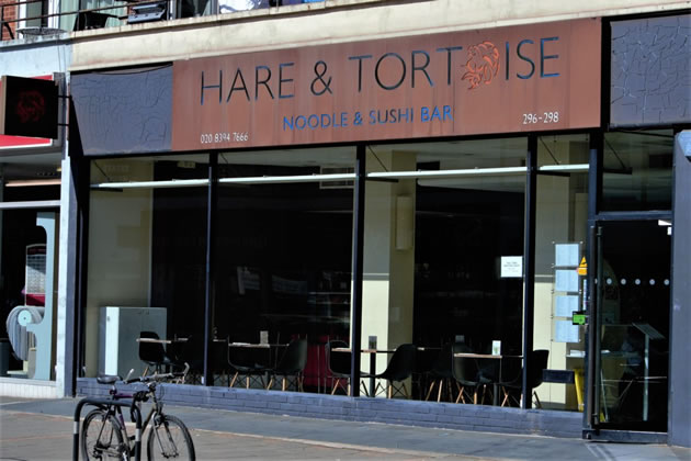 Hare and Tortoise restaurant Putney 