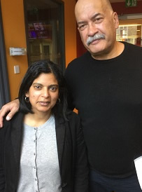 Rupa Huq and John Pienaar