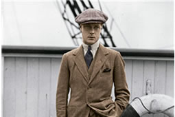 Russell Nash Giving Talk on the History of Menswear