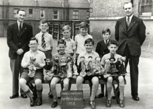 Franciscan School Puppetry Group in 1953. Picture: Wandsworth Heritage Service