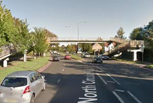 Gunnersbury Avenue Footbridge 