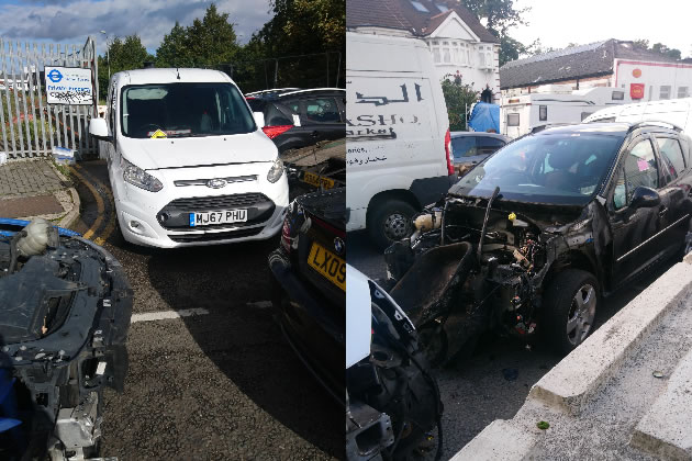 Blitz on Abandoned Cars in the Hanger Hill Area