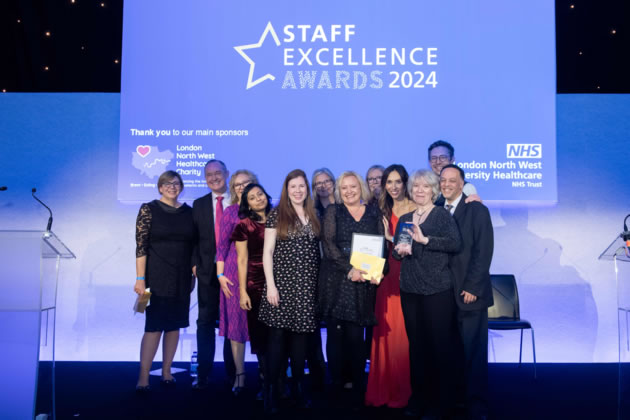 The Children and Young People’s Patient Council with its award 