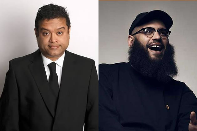 Paul Sinha and Jamili Maddix 