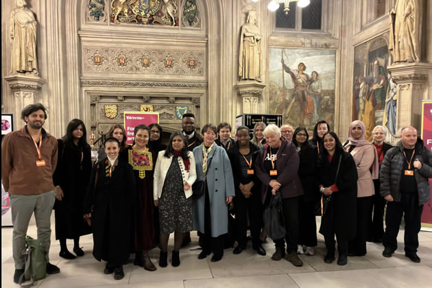 Rupa Huq with some of her constituents who attended the event 