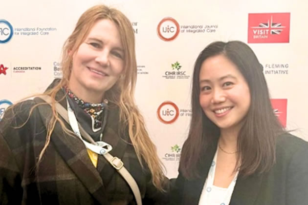 Jennie Persson and Dr Lindsay Ip