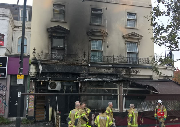 Fire Breaks Out At Goldhawk Road Shisha Bar