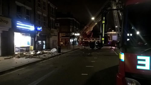 Man Injured as Roof Collapses in Shepherd's Bush 