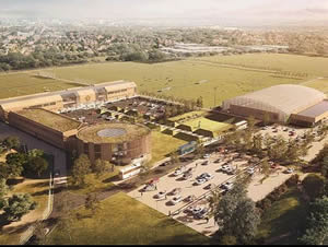 CGI of QPR's new Warren Farm Training Ground