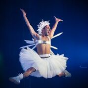 Shiv Rabheru as Tinker Bell in Peter Pan at the Troubadour White City