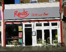 Reds Bar and Grill interior