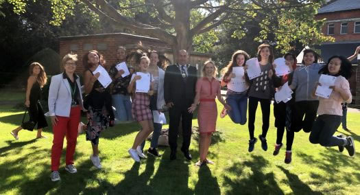 Merton GCSE pupils celebrate