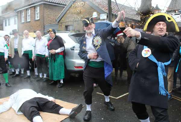 Greensleeves Morris Men at the Hand in Hand