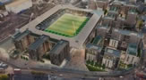 New ground and surrounding development