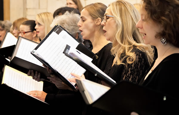 Wimbledon Choral Society performing