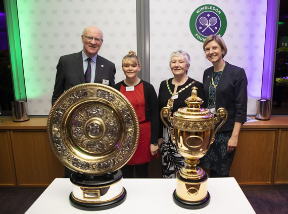 Wimbledon Foundation reception